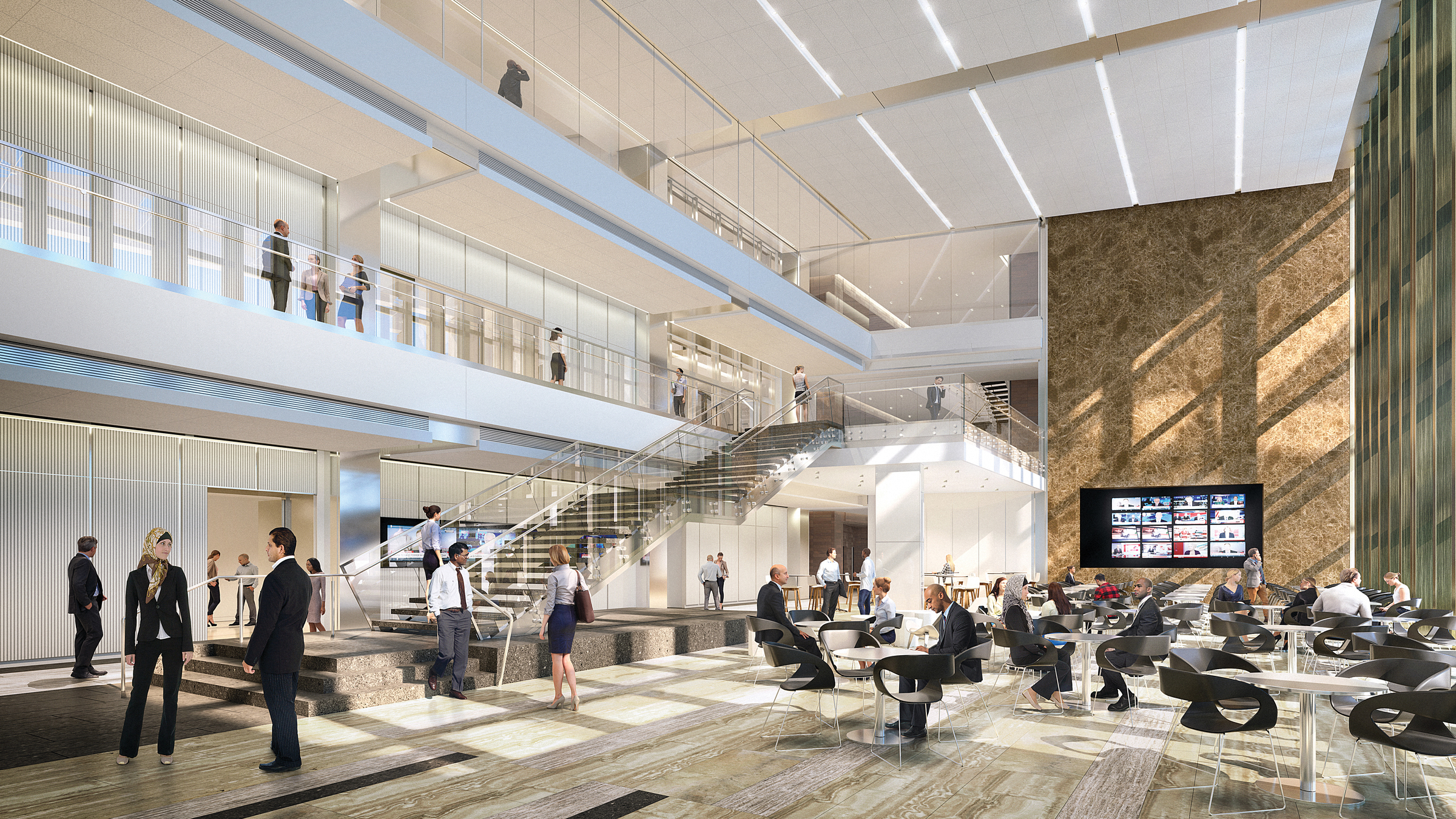 Main atrium