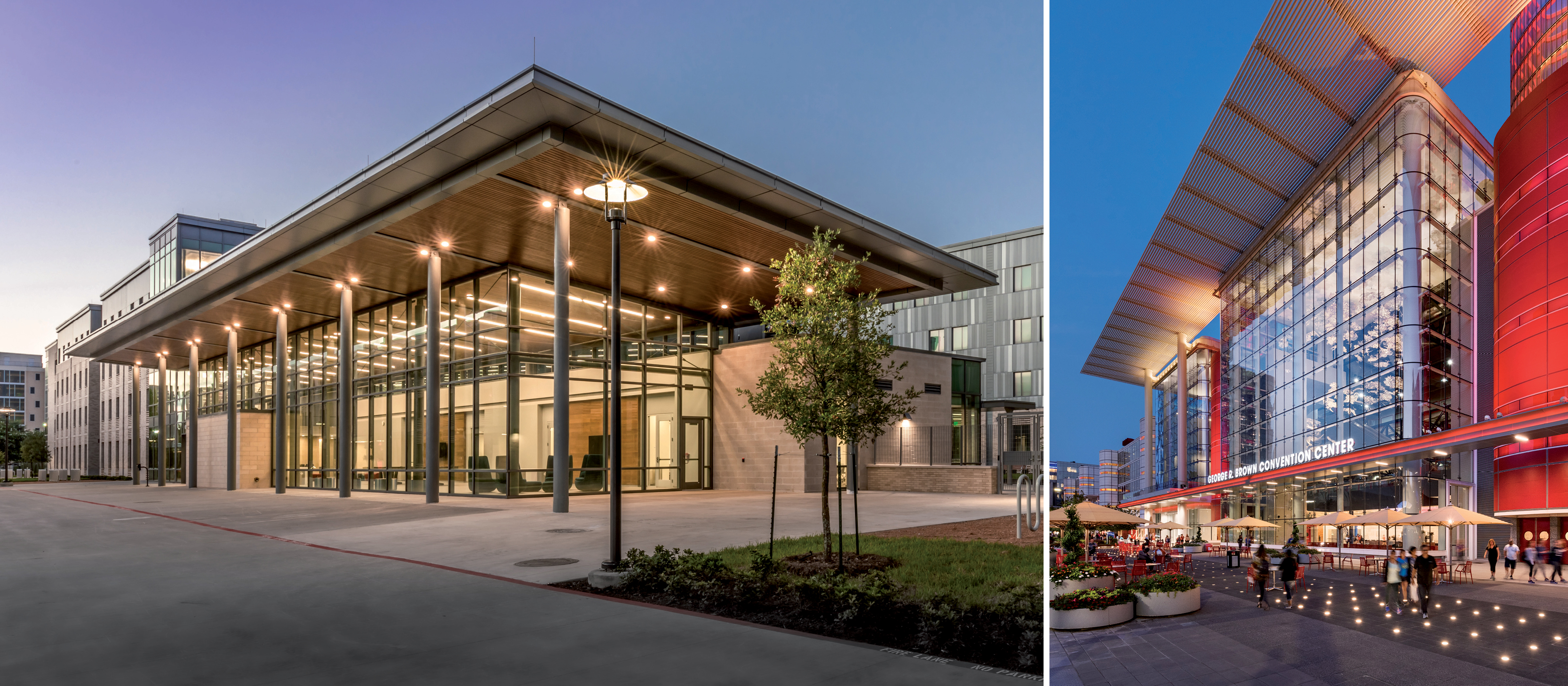 University of Houston and George R. Brown Convention Center