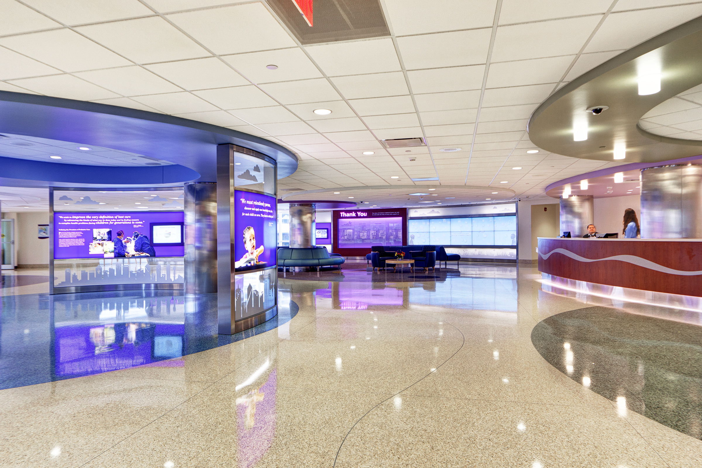 Children's Hospital of Dallas Interactive Lobby