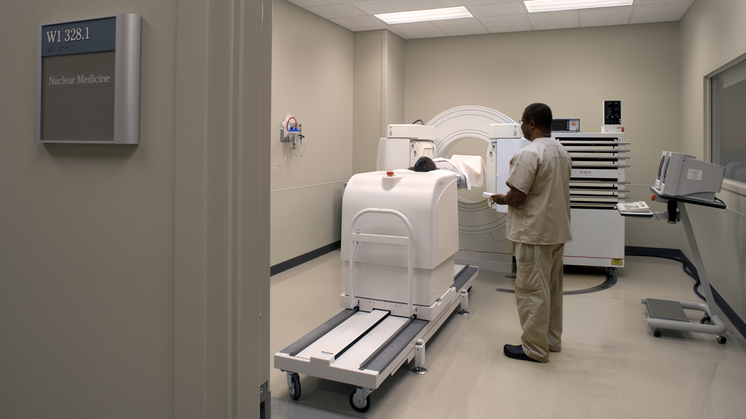 View into MRI Room