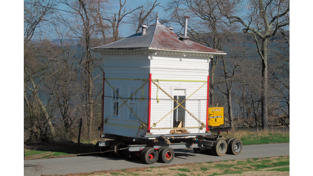 Watch Box being moved to new site