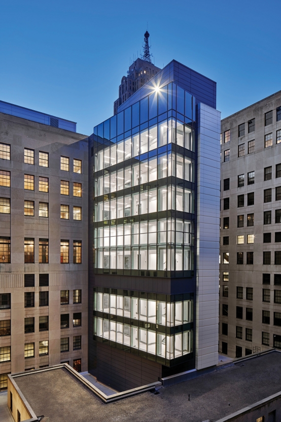 Levin Courthouse exterior with addition