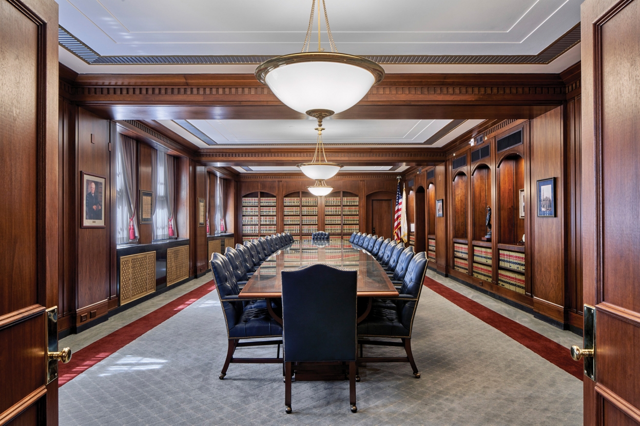 Levin Courthouse conference room