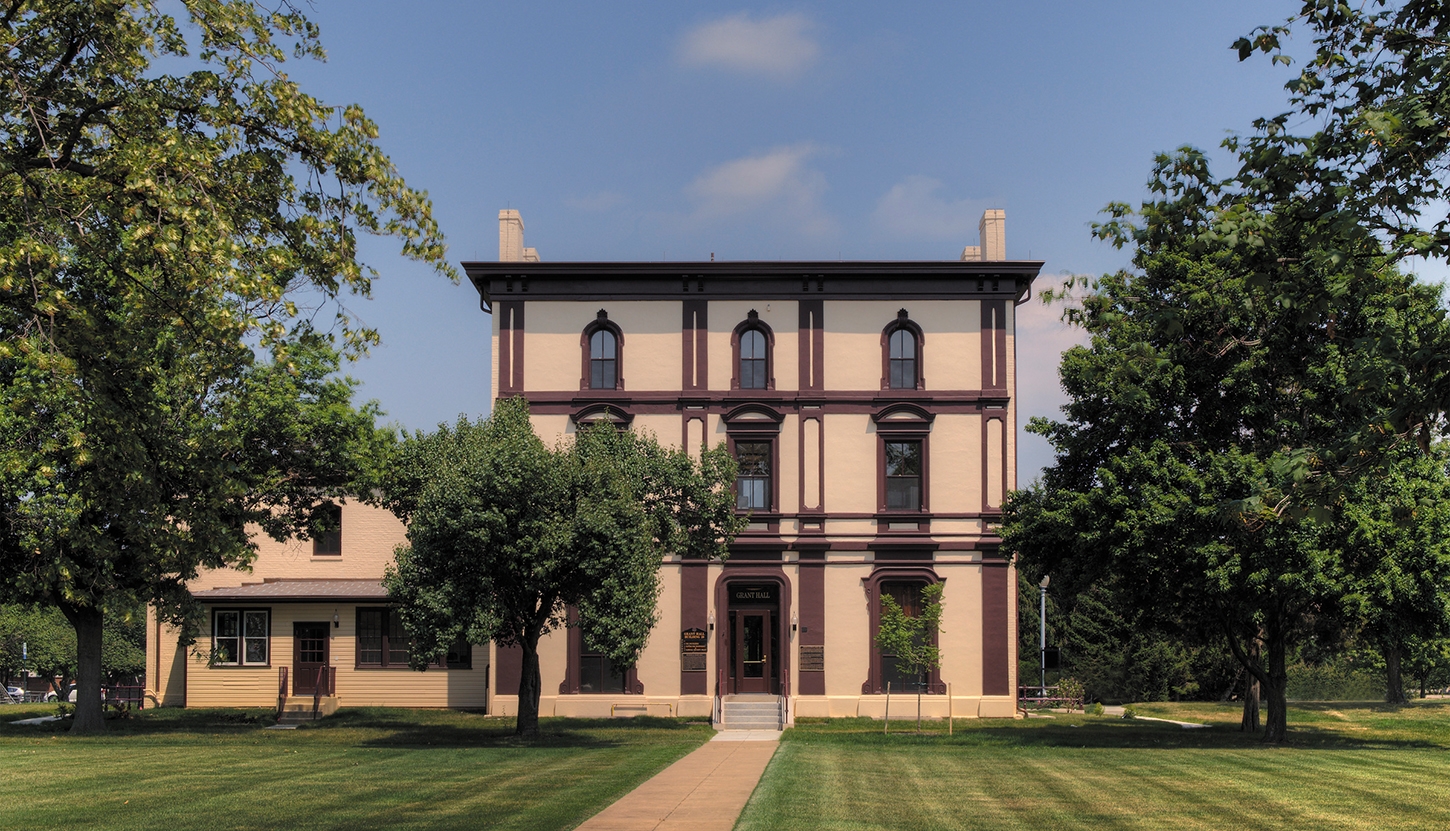 Exterior of Grant Hall at Fort McNair