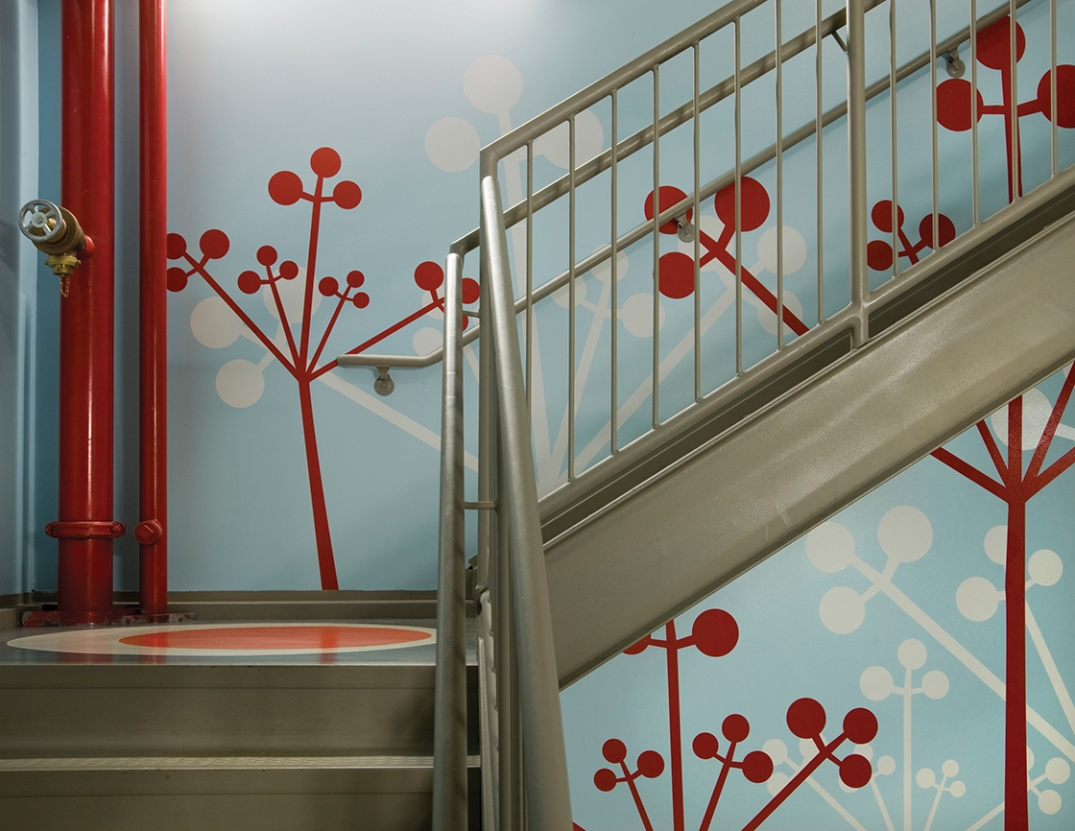 Stair gym details