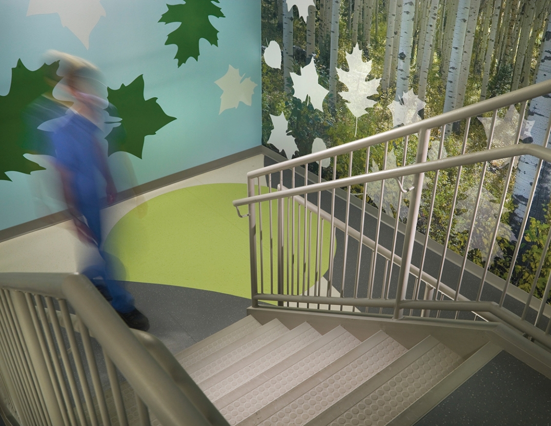 Stair gym details