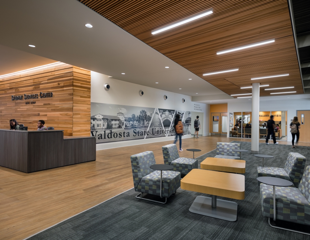 Waiting Area and Reception Desk