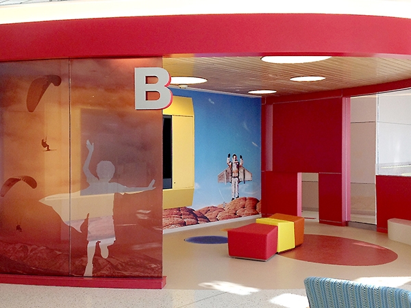 interior image of children's waiting area