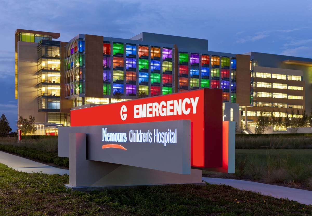 Nemours Children S Hospital Wayfinding System Eyp