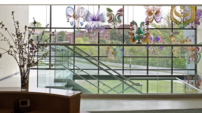lobby area