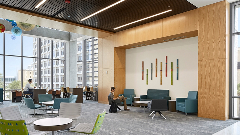 UTMB Health Education Center Interior 