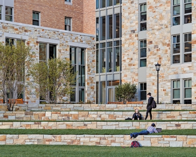 Outdoor study spaces