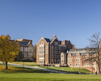 Exterior View of campus buildings