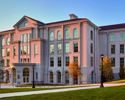 Exterior view of main entrance