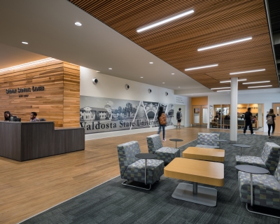 Waiting Area and Reception Desk