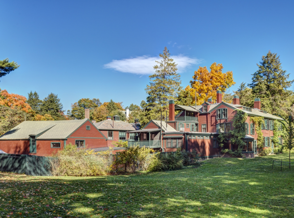 Landscape design of Frederick Law Olmsted National Historic Site in Brookline, MA
