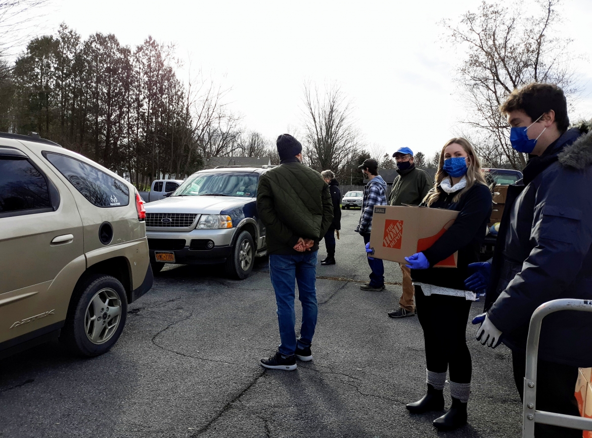 Group volunteering