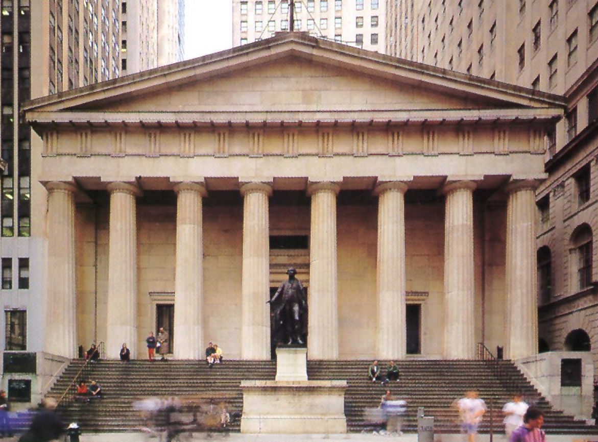Federal Hall National Memorial in New York City